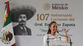 Sheinbaum conmemora a Emiliano Zapata con respaldo de morelenses