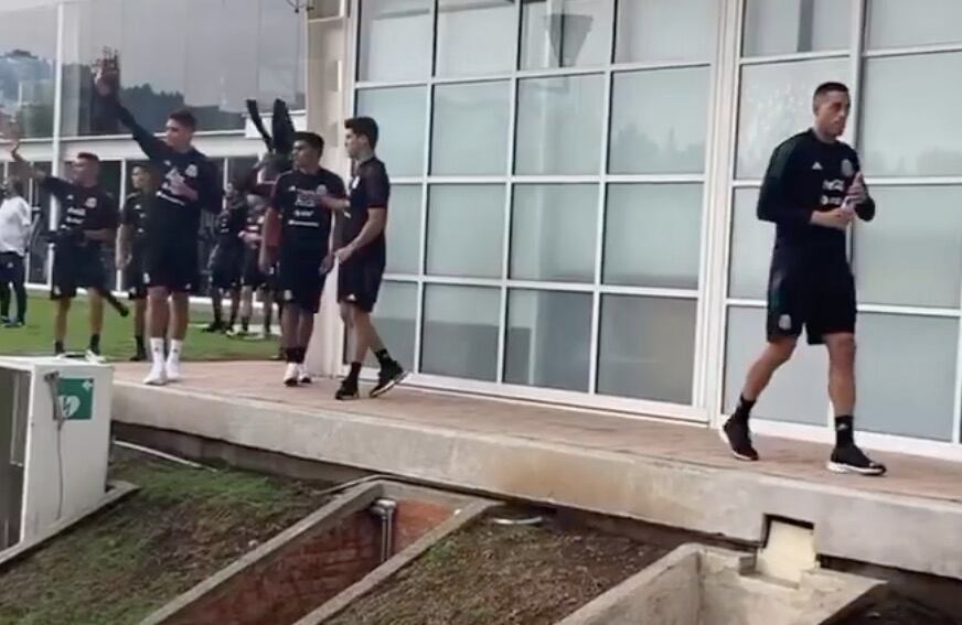 Rogelio Funes Mori ya entrena con el Tri