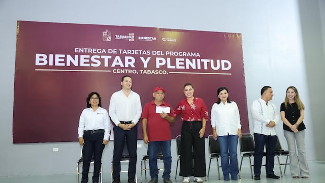 Tabasco incorpora a 389 nuevos beneficiarios varones a la pensión Bienestar y Plenitud.
