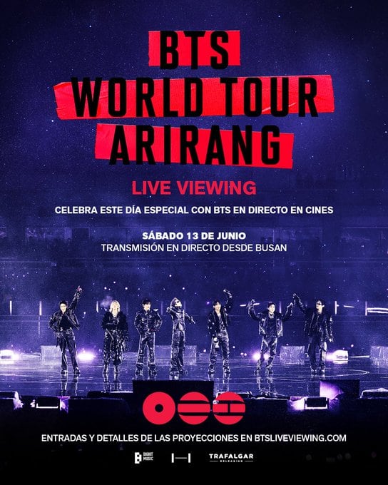 Cinépolis llevará concierto de BTS a salas de México en fecha especial