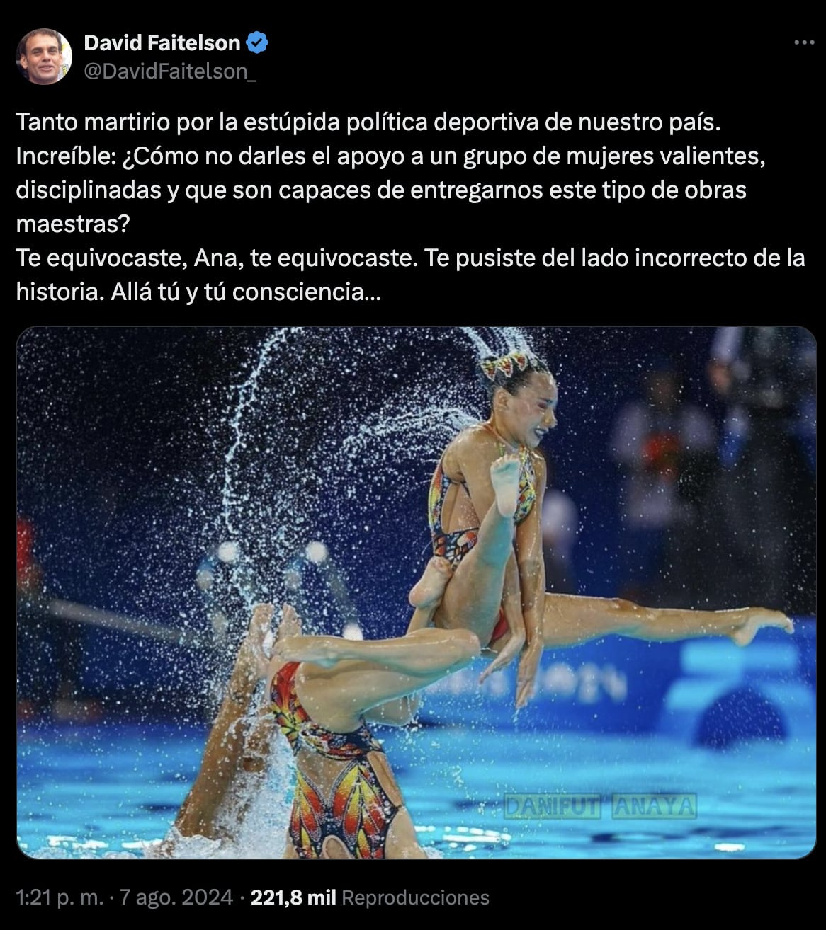 David Faitelson explota contra Ana Guevara