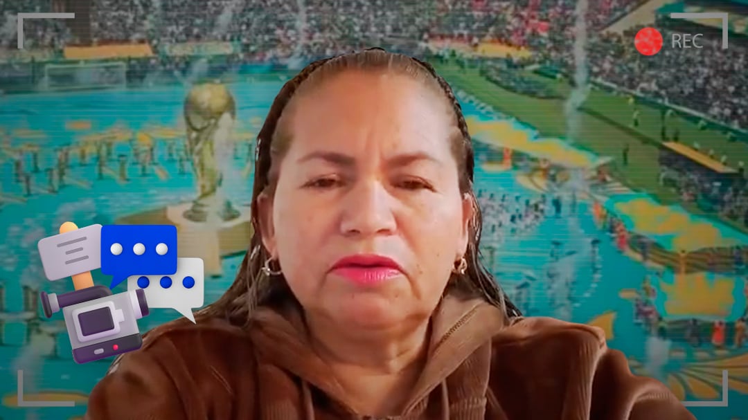 Ceci Flores se defiende tras ser señalada por protestas durante el Mundial 2026