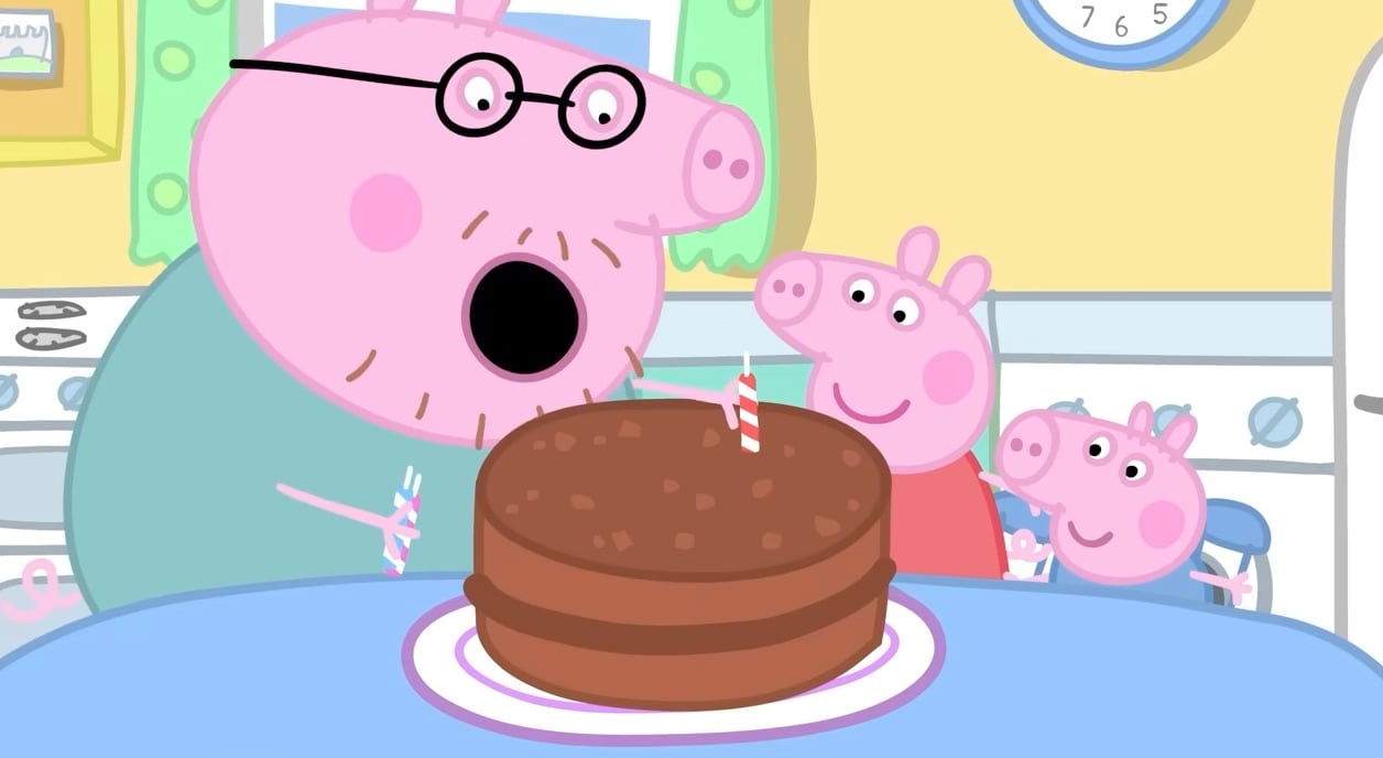 Peppa Pig Día de la Torta Selva Negra