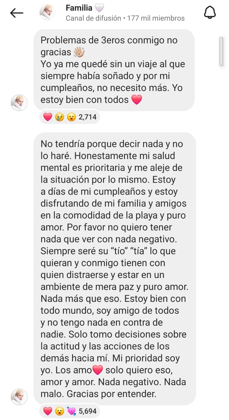 Kunno pide que no le pregunten sobre el CryMua de Yeri Mua y Cry