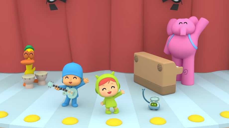 Pocoyó por el Día Mundial del Heavy Metal