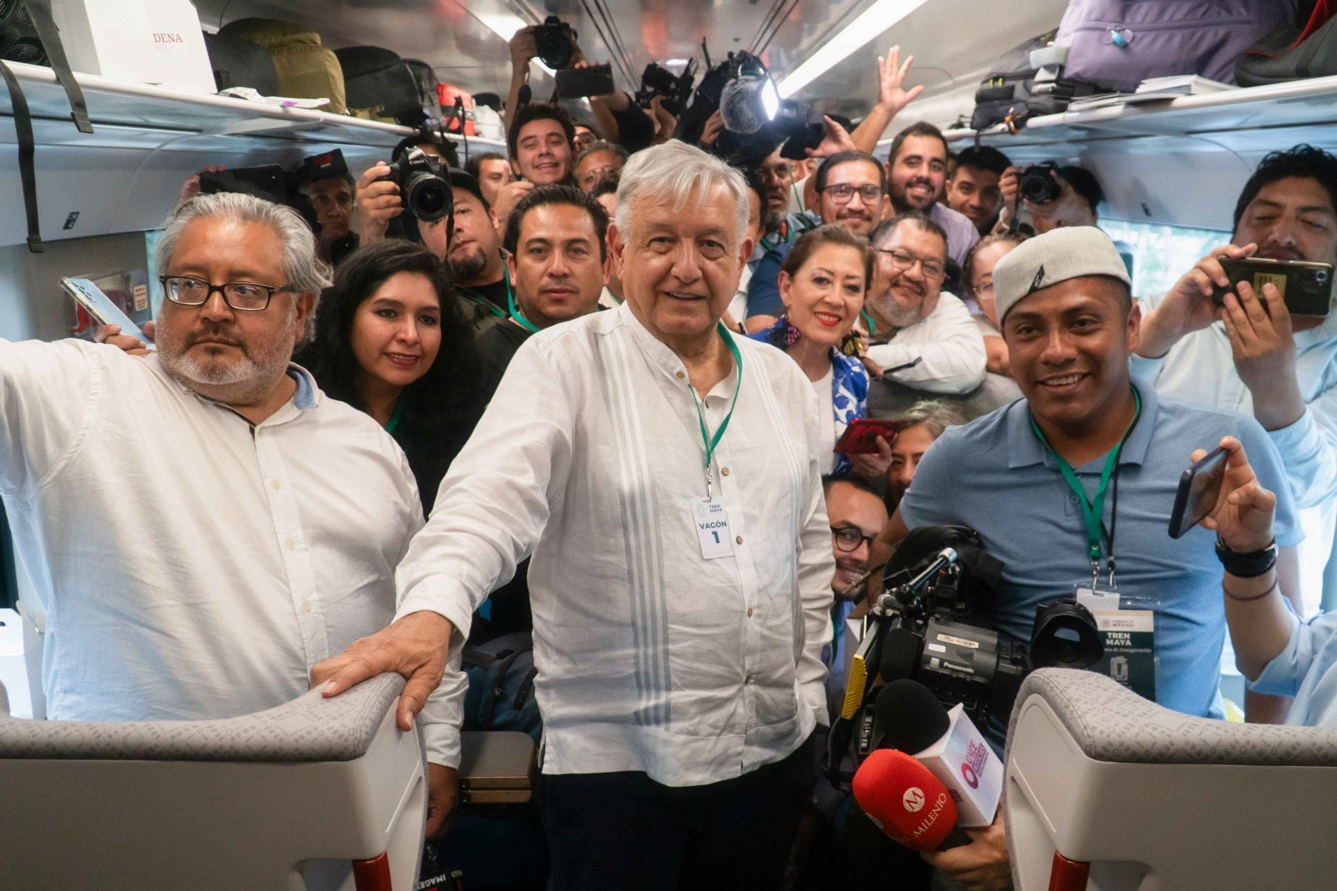 Inauguración del Tren Maya