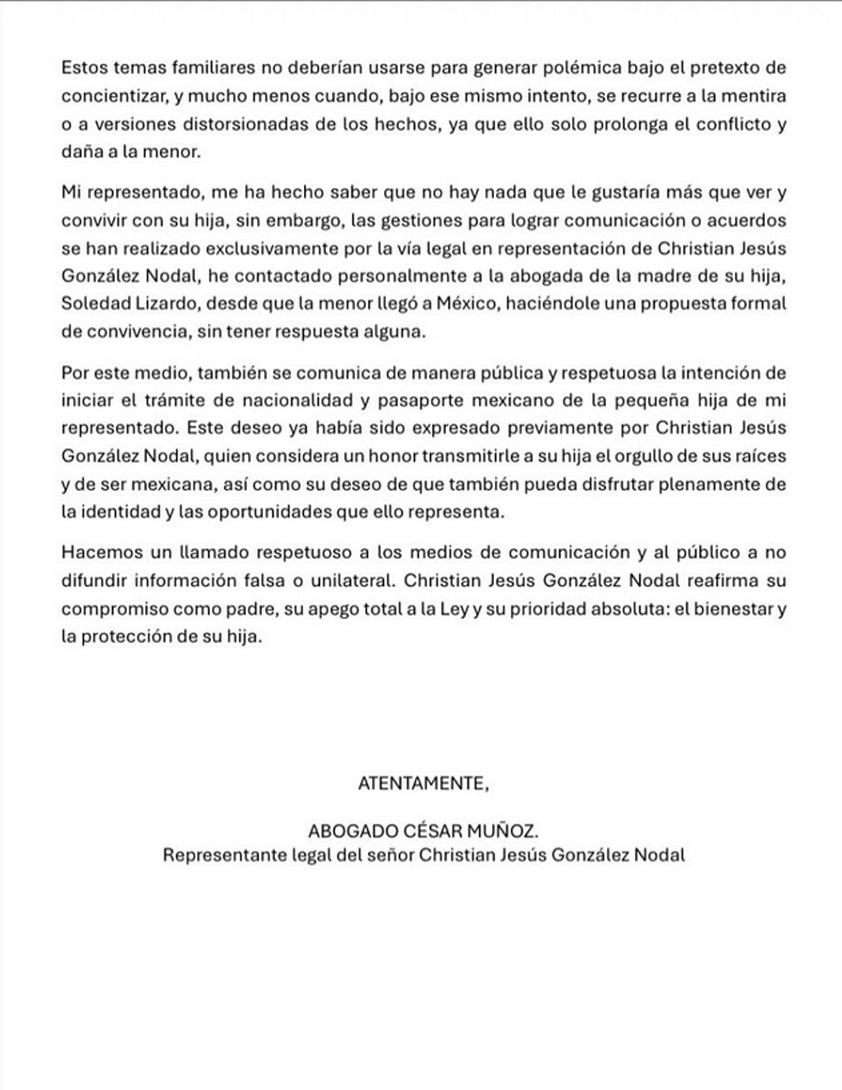 Abogado de Christian Nodal desmiente a Cazzu.