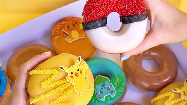 Pokémon y Krispy Kreme