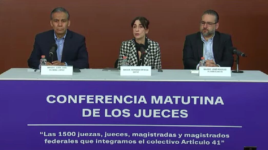 Jueces conferencia mañanera en YouTube hoy 25 de octubre. Temas importantes: “No llegamos todas, nos fuimos la mitad” dicen a Claudia Sheinbaum; igualdad sustantiva; Ernestina Godoy; Supremacía Constitucional y más