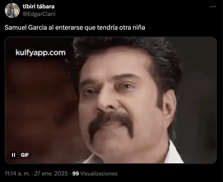 ¿Samuel García quería niño?