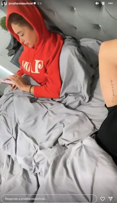 Jonathan Islas con Ferny Graciano