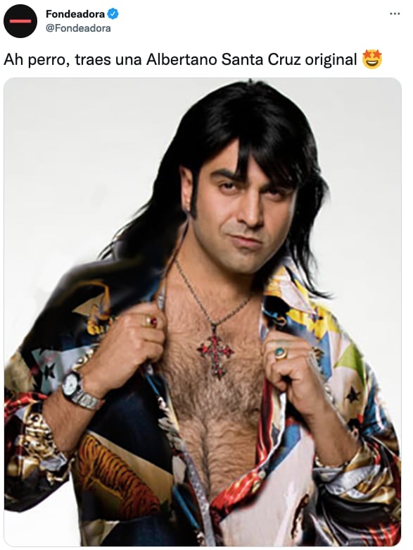 Albertano Santacruz con el mismo outfit que C Tangana.