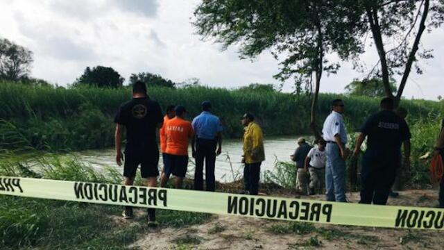 Óscar Alberto Martínez Ramírez y su hija Valeria, fallecieron tratando de cruzar el Río Bravo