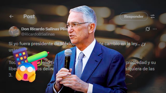 Ricardo Salinas Pliego a favor de la portación de armas si se vuelve presidente