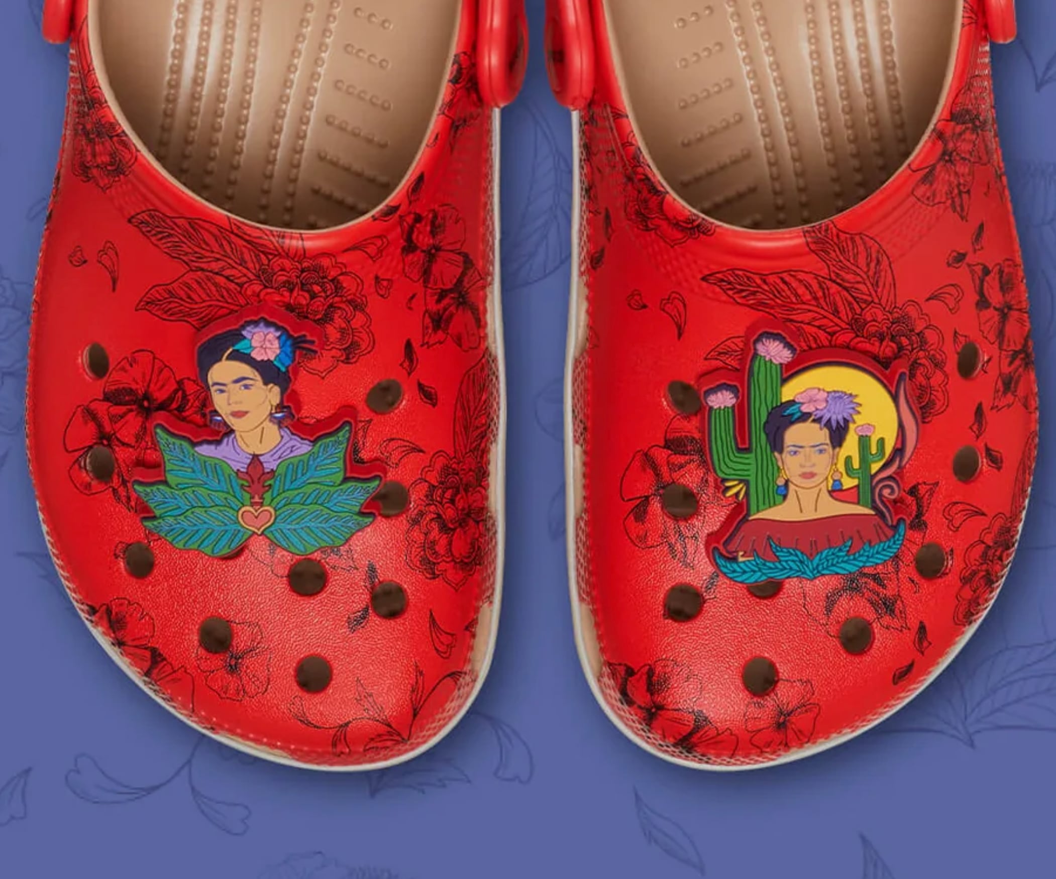 Crocs de Frida Kahlo