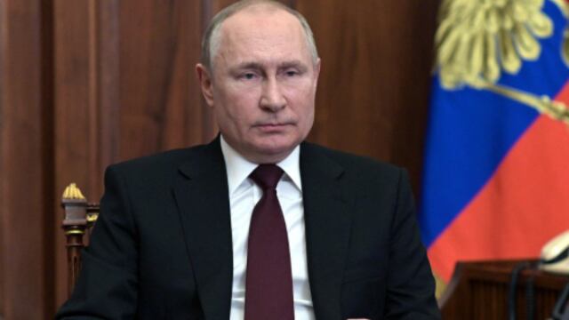 Vladimir Putin, presidente de Rusia