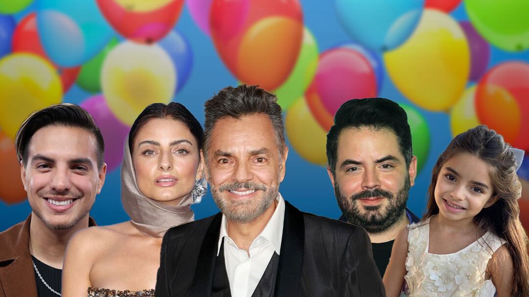 Eugenio Derbez le celebra el Día del Niño a todos sus hijos de diferente mamá