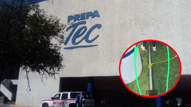 Tubo cayó en la cabeza de una menor de edad durante la Copa Faro en la Prepa Tec Campus Santa Catarina