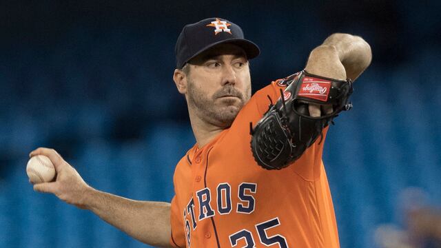Verlander dio un juegazo en Toronto
