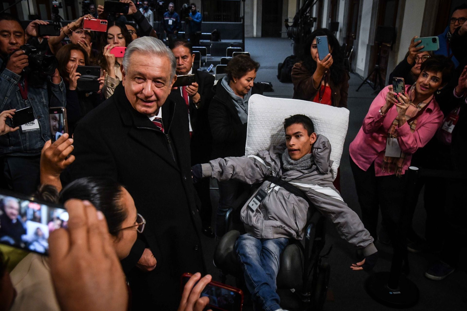 Daniel Robles Haro regresó a la mañanera de AMLO