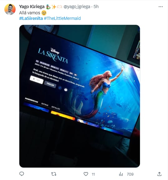 Memes por el estreno de La Sirenita en Disney Plus