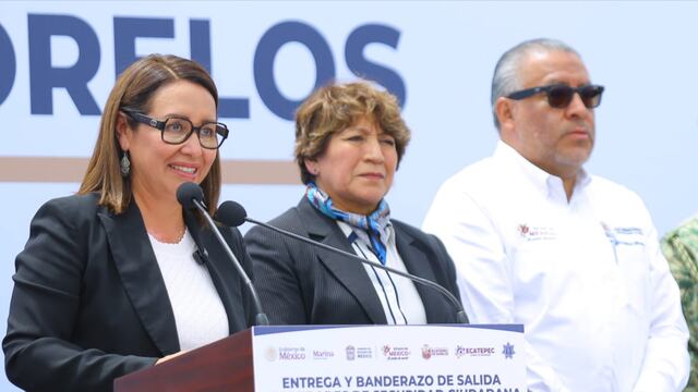 Azucena Cisneros y Delfina Gómez refuerzan seguridad en Ecatepec