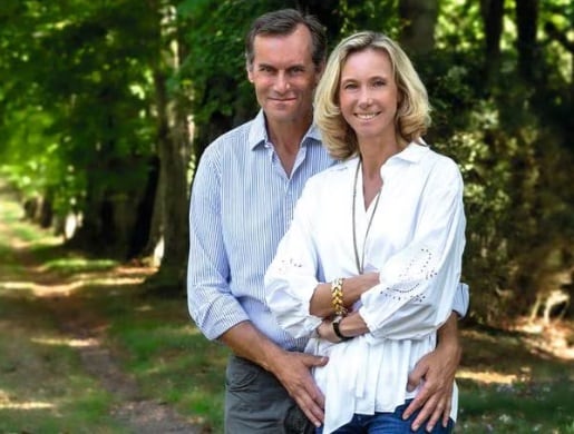 Eléonore de Boysson y su esposo, Jean-Ghislain Lepic