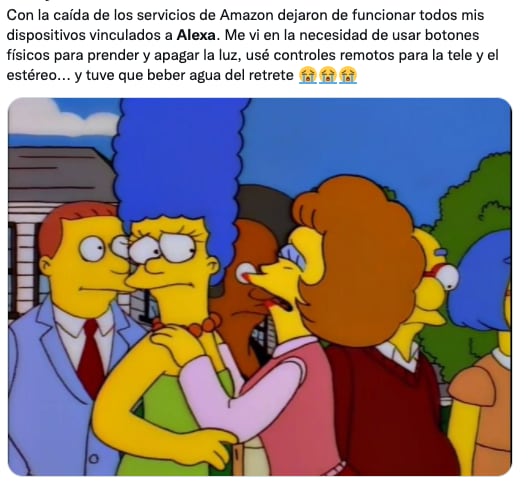 Caída de Amazon provoca memes de Alexa