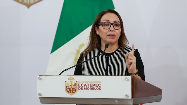 Azucena Cisneros anuncia intervención federal en seguridad de Ecatepec