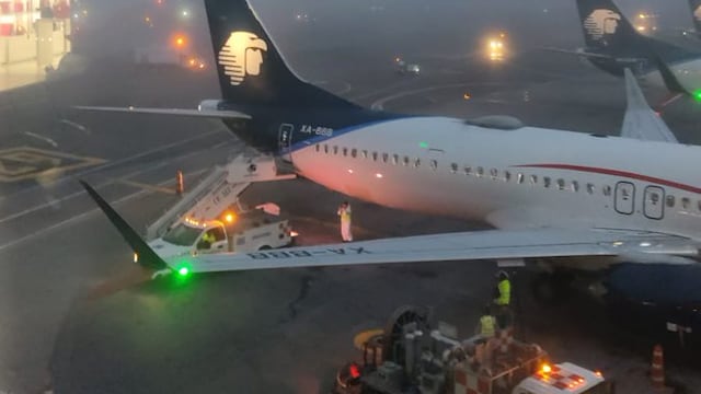 Suspenden vuelos en AICM y AIFA por niebla