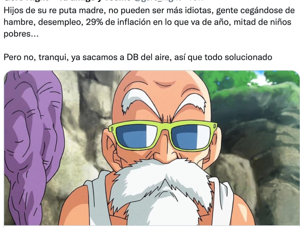 Reacciones ante la cancelación de 'Dragon Ball Super' en Argentina