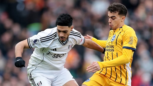 ¿Cómo le fue a Raúl Jiménez en Premier League? El Fulham venció a Brighton