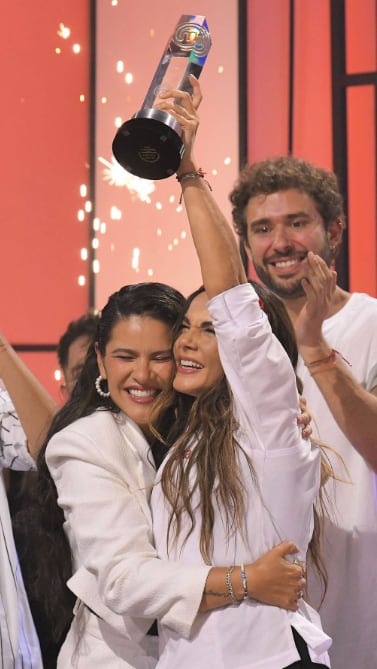 Litzy celebra triunfo de Rossana Nájera en MasterChef Celebrity 2024
