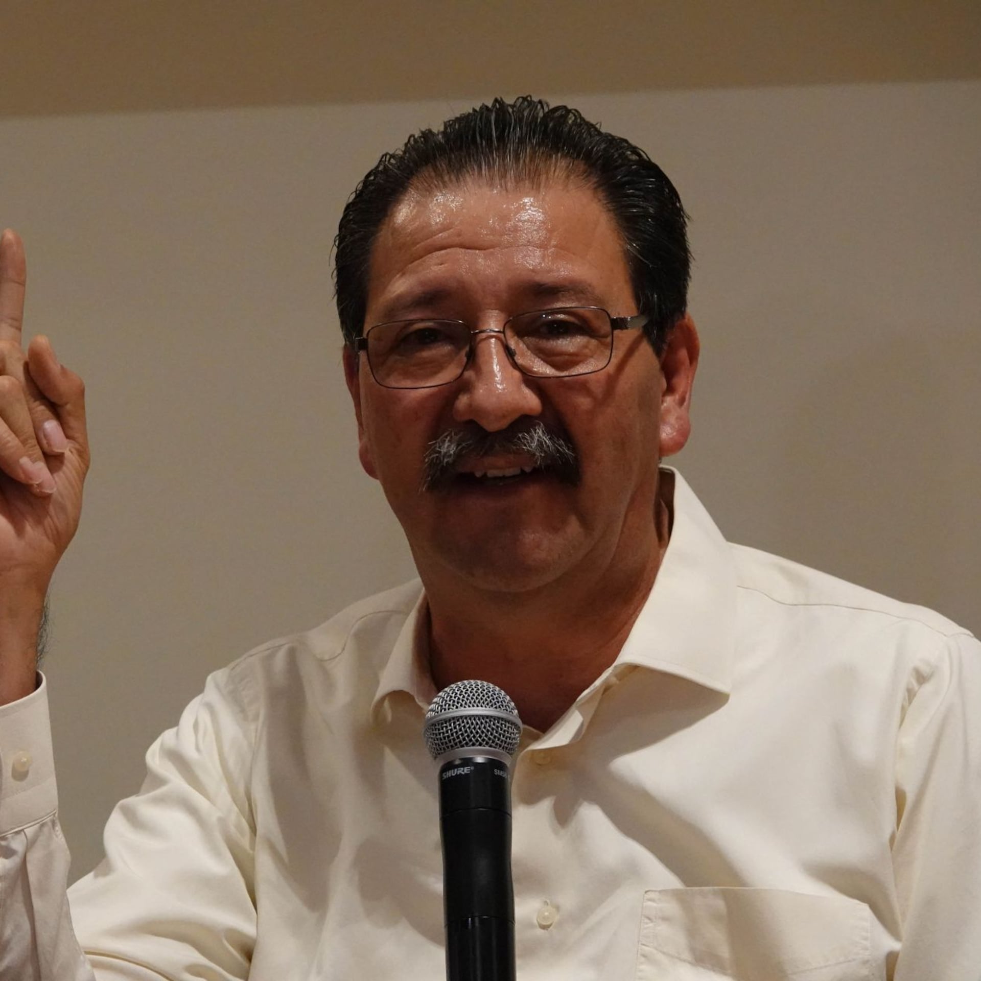 Reginaldo Sandoval rechaza campañas durante la revocación de mandato