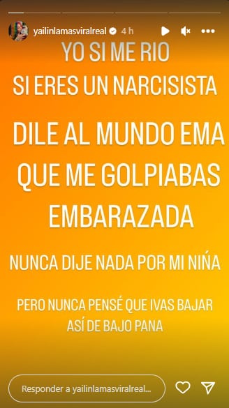 Yailin La Más Viral denuncia a Anuel AA de haberla golpeado durante el embarazo