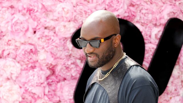Virgil Abloh, director creativo y diseñador de Louis Vuitton