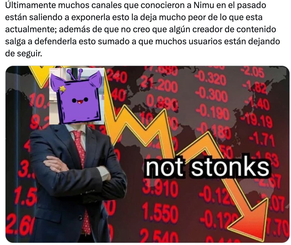 Memes reaccionan a la cancelación de Nimu