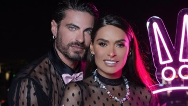 Galilea Montijo e Isaac Moreno