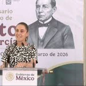 Sheinbaum se inspira en Juárez: la patria no se litiga, la patria se defiende