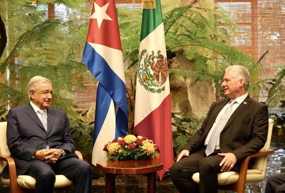 AMLO visita Cuba el 8 de mayo de 2022