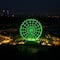 Aztlán Parque Urbano se ilumina de verde para celebrar el Mundial de Futbol 2026