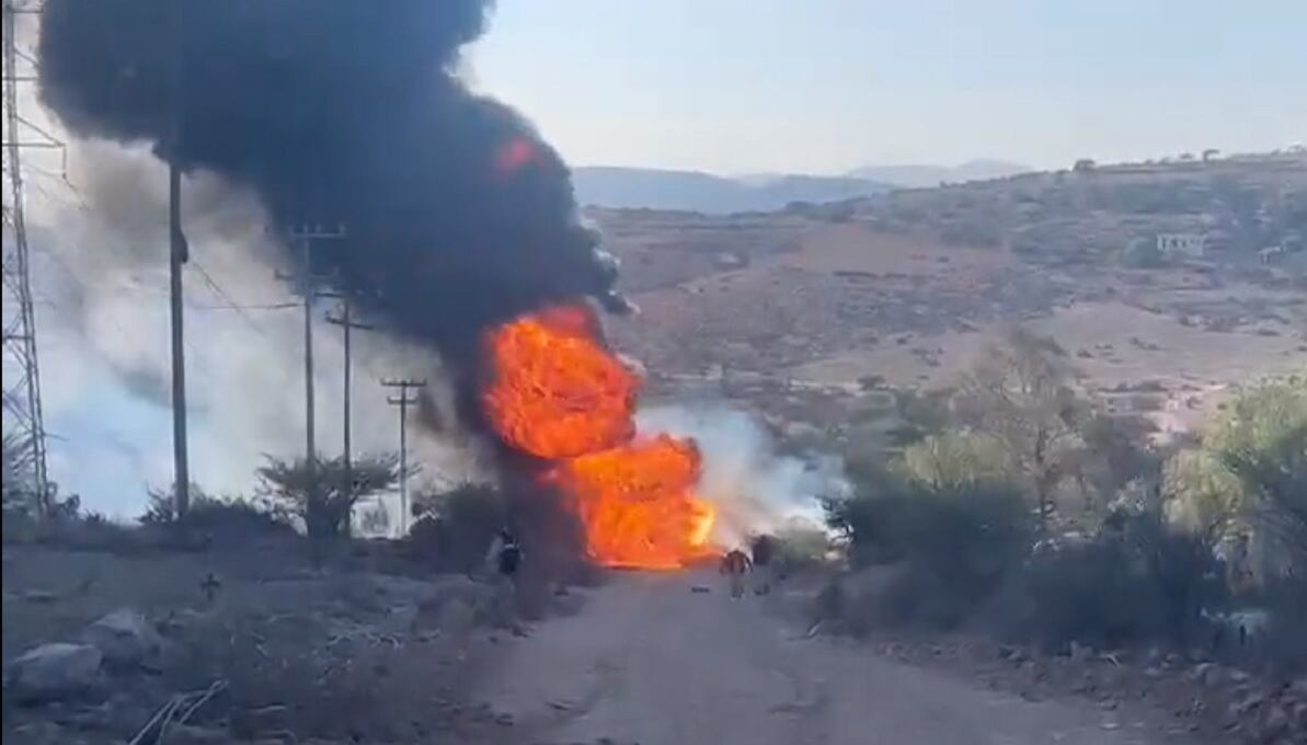Incendio en ducto de Pemex en Tula, Hidalgo