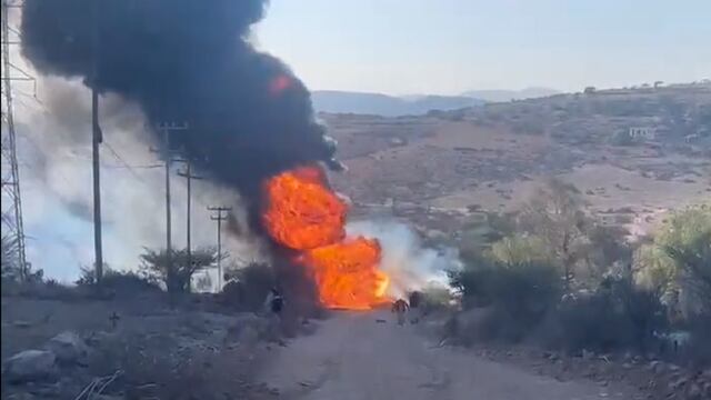 Incendio en ducto de Pemex en Tula, Hidalgo