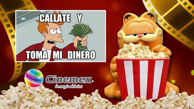 Combo Garfield: Fuera de Casa en Cinemex