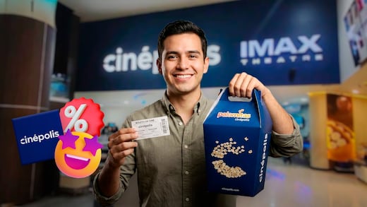 Cinépolis baja el precio de sus boletos a 35 pesos por tiempo limitado