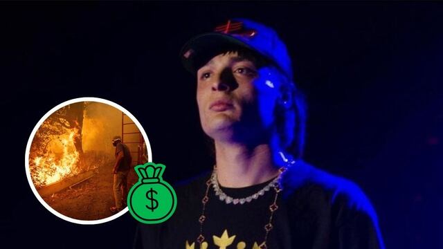 Peso Pluma hace importante donativo por incendios en Los Ángeles