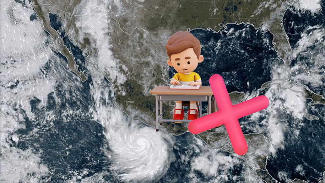 ¿Qué estados continúan sin clases por el huracán Polo? Lista para jueves y viernes