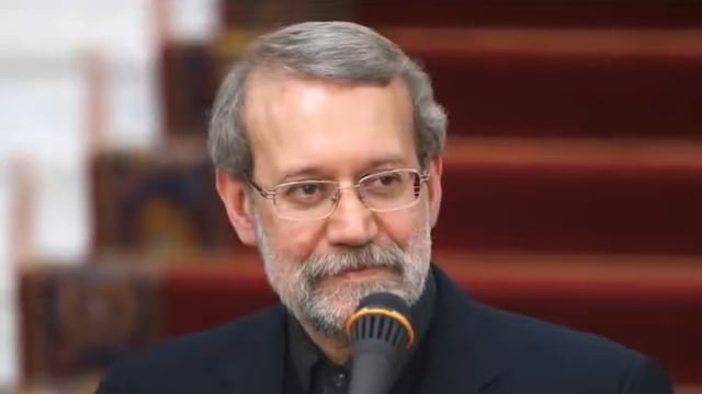 Ali Larijani, secretario del Consejo Supremo de Seguridad Nacional