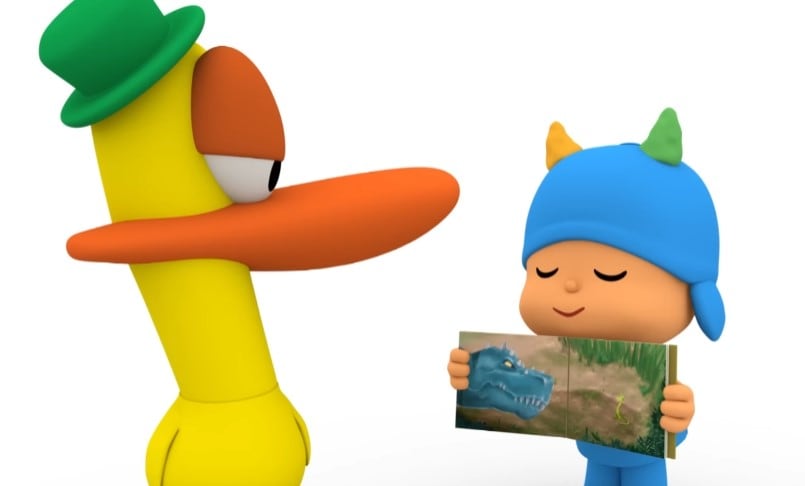 Dinosaurios para niños con Pocoyó