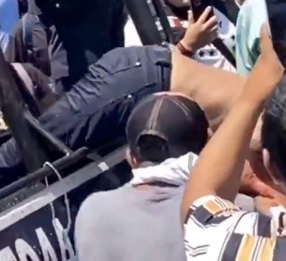 Linchadores de Ana Rosa Díaz Aguilar y sus hijos